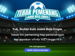 Tebak-tebakan Berhadiah Vivo 21, Siapa Tim Pemenang di Euro 2020?