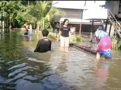 Bendungan Kalola Meluap, Ratusan Rumah di Sidrap Kebanjiran!