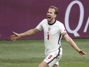 Euro 2020: Harry Kane Awalnya Dicela, Kini Jadi Harapan Bangsa