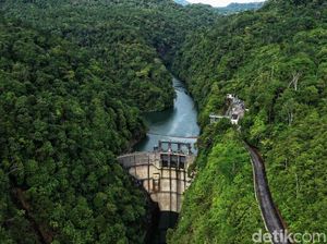 Ini PLTA Inalum, Bendungan Ikonik yang Ada di Uang Kertas Rp 100