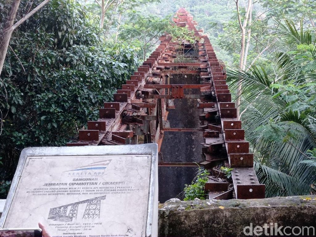 Bernilai Miliaran Rupiah, Besi Rel Dua Jembatan KA Banjar-Cijulang Raib