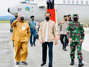 Kunker ke Sultra, Jokowi Ingin Pastikan Pemda Aktif dalam Penanganan COVID