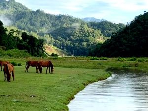Potret Indahnya Lembah Salimbongan Sebelum Belepotan Akibat Kunker Bupati