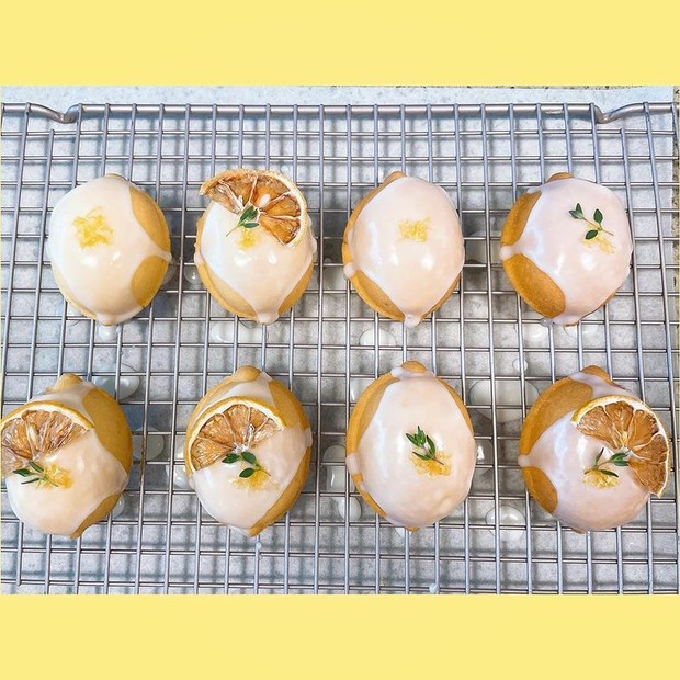 Lemon pound cake buatan Yoona Lim 'SNSD'/Sumber/Instagram/yoona_lim. Lemon pound cake buatan Yoona Lim 'SNSD'.