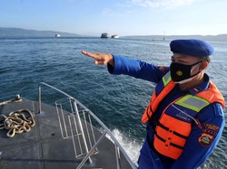 Suasana Pencarian Korban KMP Yunicee di Perairan Gilimanuk