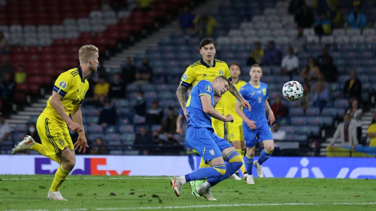 Hasil Swedia Vs Ukraina: Menang, Zbirna Tantang Inggris di 8 Besar
