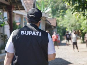 Bupati Kediri Sapa Warga yang Jalani Micro Lockdown
