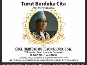 Dosen ISI Perias Keluarga Keraton Solo Meninggal Dunia Positif Corona Dosen ISI Perias Keluarga Keraton Solo Meninggal Dunia Positif Corona