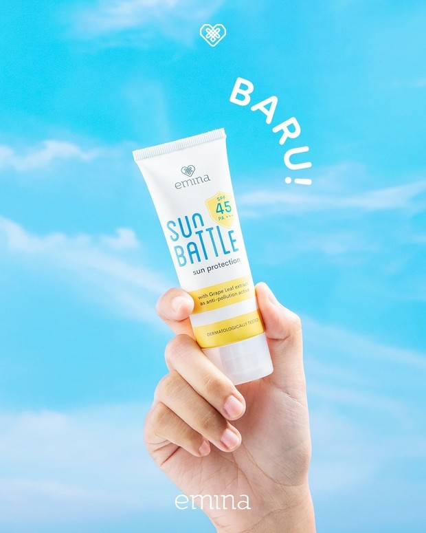 Emina Sun Battle SPF 45/instagram.com/eminacosmetics Emina Sun Battle SPF 45/instagram.com/eminacosmetics