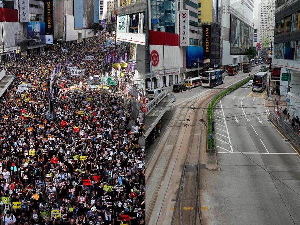 Hari Ini Dua Tahun yang Lalu di Hong Kong