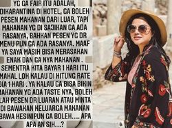 Karantina di Hotel Bintang 4, Ibunda Rachel Vennya Curhat Soal Makanan