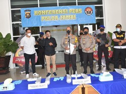 Polairud Jambi Gagalkan Penyelundupan Benur Senilai Rp 9 M ke Luar Negeri