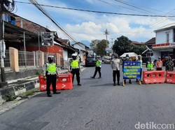 Penyekatan Berlapis di Garut Saat PPKM Darurat
