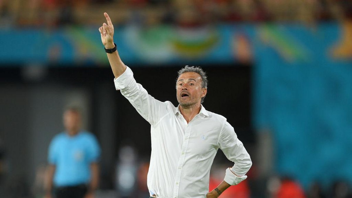 Luis Enrique senang bisa kembali ke Italia. (Foto: Getty Images/Hannah McKay - Pool)