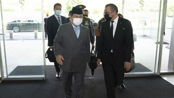 Temui Dirjen WHO, Prabowo Bahas Rencana Penguatan Keamanan Kesehatan