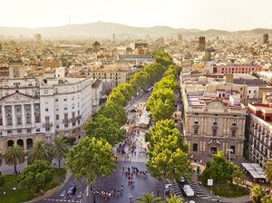 Foto: Jalanan Paling Tenar di Spanyol, La Rambla Foto: Jalanan Paling Tenar di Spanyol, La Rambla