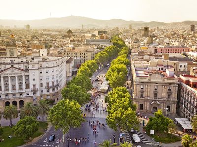 Foto: Jalanan Paling Tenar di Spanyol, La Rambla