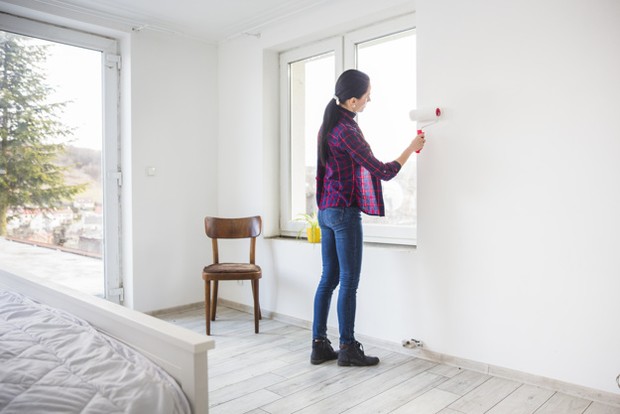 Mendekorasi kamar tidur menyenangkan selama ppkm darurat untuk menghadirkan nuansa baru/foto:freepik.com