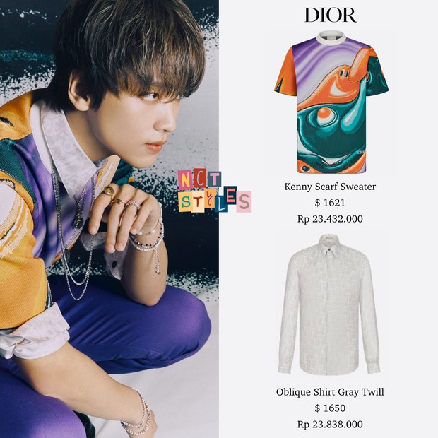 Penampilan Haechan dalam album Hello Future Penampilan Haechan dalam album Hello Future (foto: twitter.com/itsnctstyles)