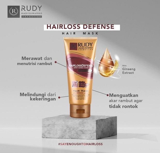 Rudy Hadisuwarno Hair Loss Defense