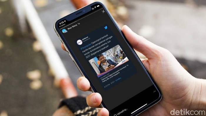 Cara Share Tweet di Instagram Stories Cara Share Tweet di Instagram Stories