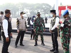 Wagub Emil Apresiasi Gercep TNI-Polri Gelar Apel Pasukan PPKM Darurat