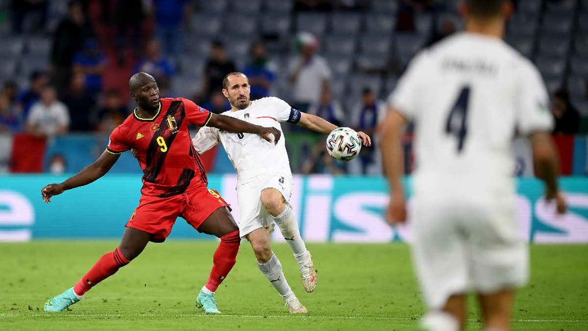 Italia mendepak Belgia di perempatfinal Euro 2020. (Foto: Getty Images/Matthias Hangst)