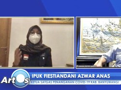 Bupati Ipuk Sosialisasikan Secara Virtual PPKM Darurat