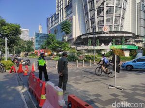 PPKM Darurat Berlaku, Simpang Susun Semanggi Ditutup PPKM Darurat Berlaku, Simpang Susun Semanggi Ditutup