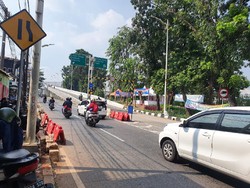 Urai Kemacetan, Sekat PPKM Darurat di Flyover Tapal Kuda LA Dibuka
