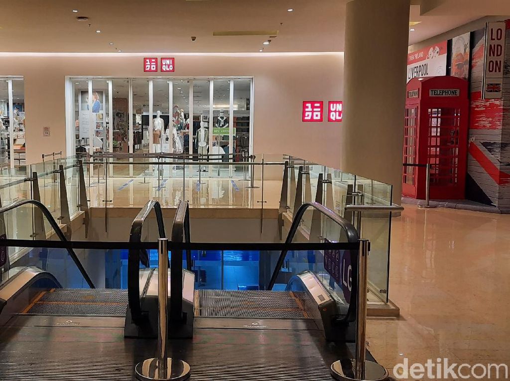 PPKM Darurat, Begini Sunyinya Mal Grand Indonesia Hari Sabtu PPKM Darurat, Begini Sunyinya Mal Grand Indonesia Hari Sabtu
