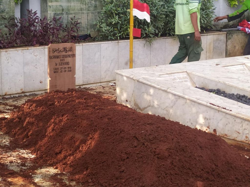Anjasmara Sebut Rachmawati Minta Dimakamkan di Samping Fatmawati Anjasmara Sebut Rachmawati Minta Dimakamkan di Samping Fatmawati