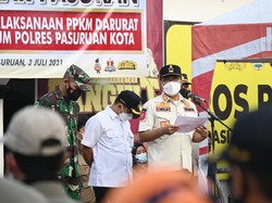 17 Jalan di Kota Pasuruan Jadi Sasaran PPKM Darurat