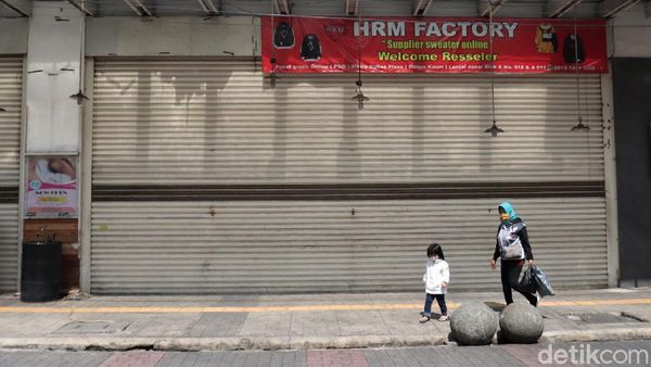 Begini Suasana di Pusat Perbelanjaan Bandung Saat PPKM Darurat