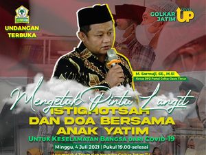 Gelar Doa Bersama, Ketua Golkar Jatim: Ikhtiar Dijauhkan COVID-19