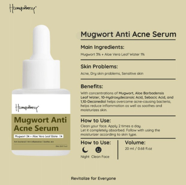 Humphreys Mugwort Anti Acne Serum
