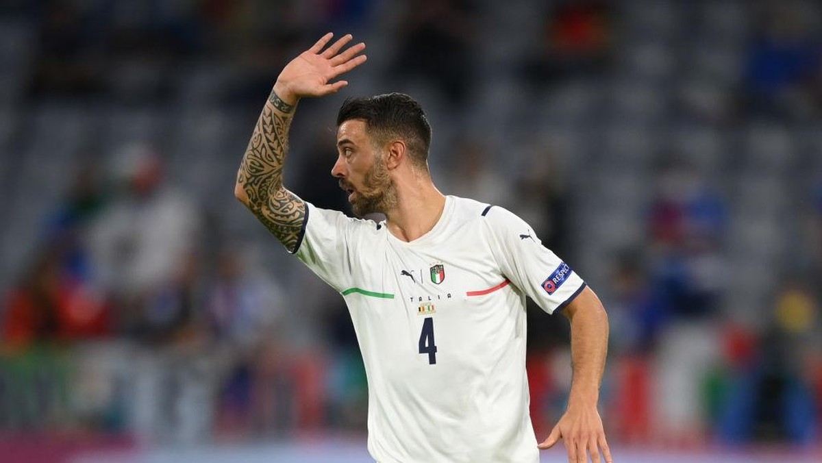 Leonardo Spinazzola lewatkan awal musim bareng AS Roma (Getty Images/Matthias Hangst)