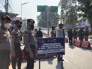 Sempat Dibuka, Jalan Lenteng Agung Kembali Ditutup Pagi Ini Sempat Dibuka, Jalan Lenteng Agung Kembali Ditutup Pagi Ini