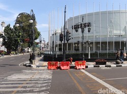 Suasana Berbeda di Asia Afrika-Braga Bandung Kala PPKM Darurat