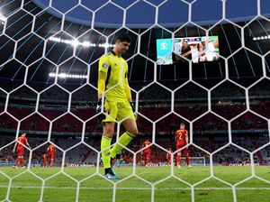 Courtois Dituding Cuma Bisa Mengeluh!