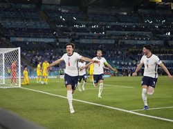 Hasil Ukraina Vs Inggris: Menang 4-0, Tiga Singa ke Semifinal Euro 2020