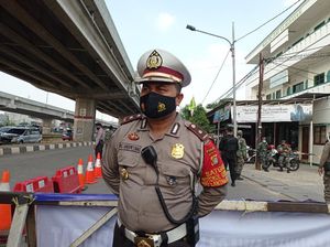 Penyekatan di Kalimalang Jaktim, 200 Kendaraan dari Bekasi Diputar Balik