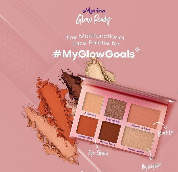 Marina Glow Ready Face Palette