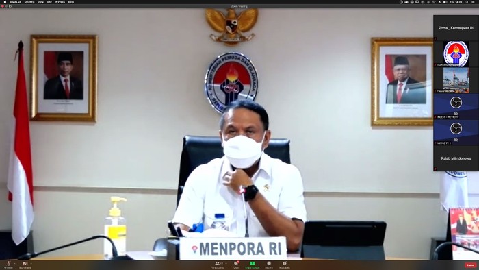 Menpora Setop Sementara Kegiatan Olahraga Selama PPKM Darurat