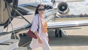 7 Foto Liburan Mewah Naik Jet Pribadi ala Momo Geisha, Dinyinyirin Netizen