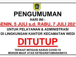 Plt Camat Wedi Klaten Meninggal Terpapar Corona