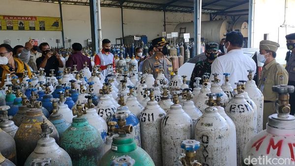 Perusahaan Penyedia Oksigen Kewalahan Hadapi Permintaan