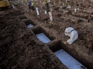Angka Pemakaman COVID Sempat Naik, Wagub DKI Pastikan Lahan Makam Cukup Angka Pemakaman COVID Sempat Naik, Wagub DKI Pastikan Lahan Makam Cukup