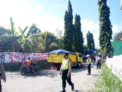 Picu Kerumunan, Demo Tolak Perluasan TPST Piyungan Bantul Dibubarkan