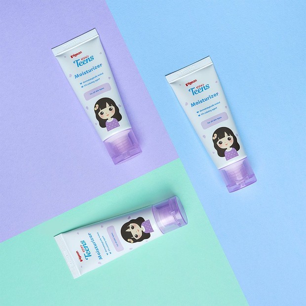 Pigeon Teens Moisturizer sebagai pelembap untuk anak remaja.